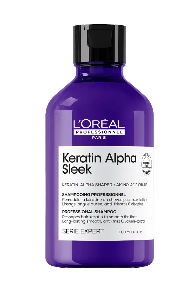L'Oréal Professionnel - Keratin Alpha Sleek - Uhlazující šampon