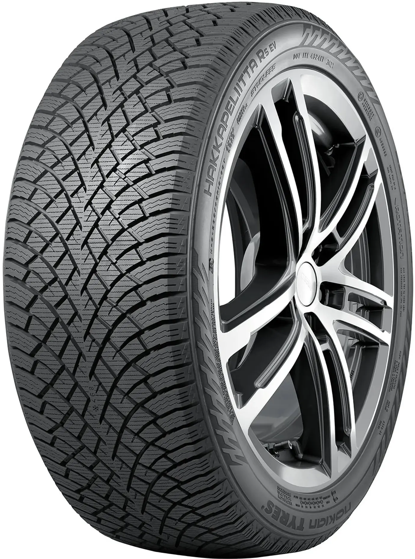 Nokian Hakkapeliitta R5 EV ( 275/35 R21 103T XL EV, Nordic compound, SilentDrive, s ochrannou ráfku (MFS) )
