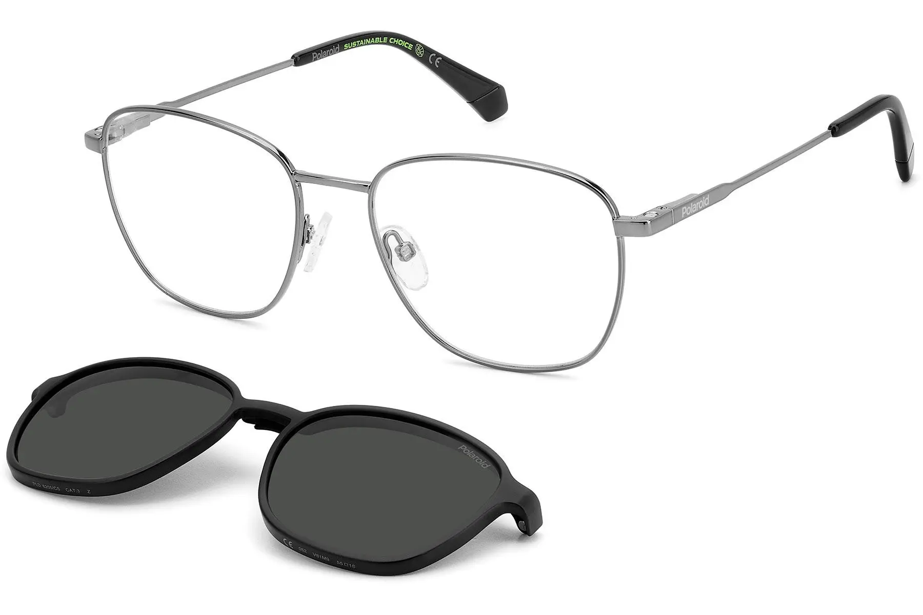 Polaroid PLD6205/CS V81/M9 Polarized - ONE SIZE (55)
