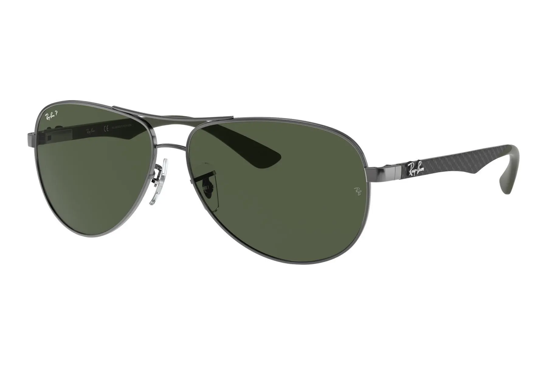Ray-Ban Carbon Fibre RB8313 004/N5 Polarized - L (61)