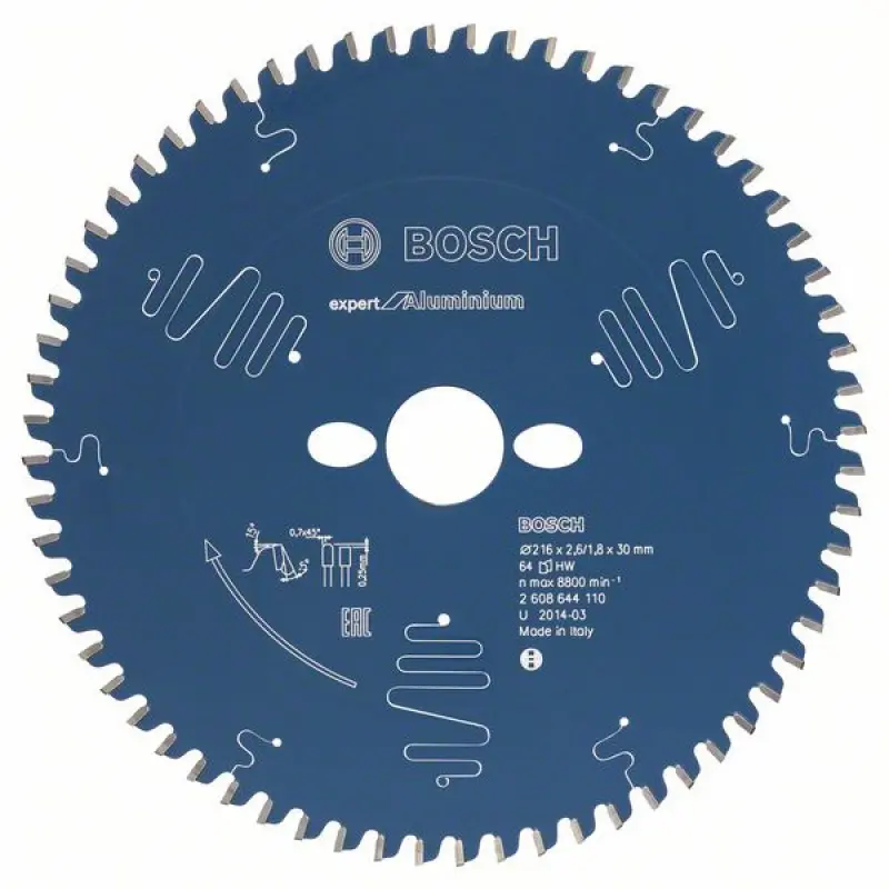 Pilový kotouč Bosch Expert for Aluminium 254x30 mm/80z.