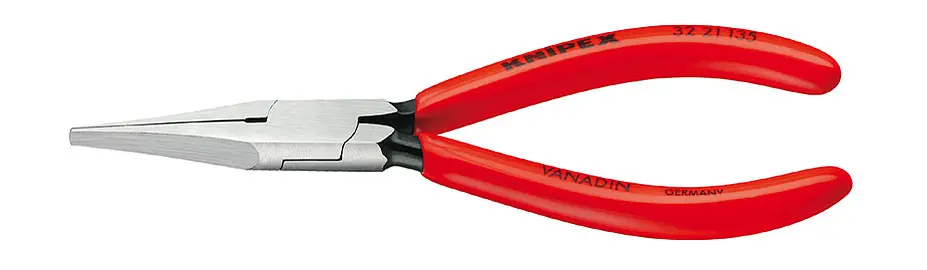 Rovné ploché kleště 135 mm Knipex pro nastavování - 3221135