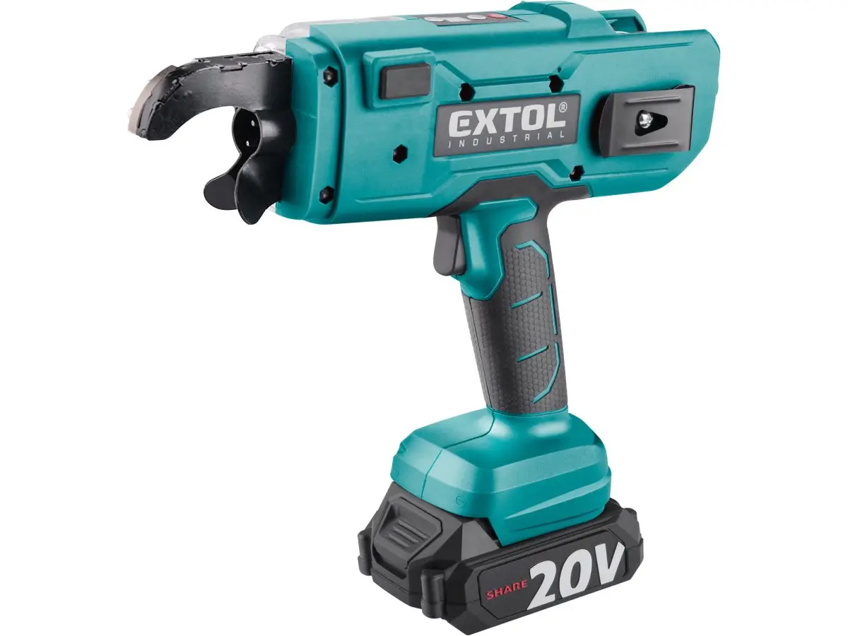 EXTOL INDUSTRIAL vazač armatur aku SHARE20V, BRUSHLESS, 2Ah 8791860