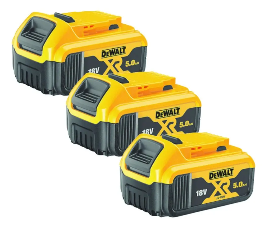 DeWALT DCB184P3 18V startovací sada 3 akumulátorů 5Ah DCB184P3