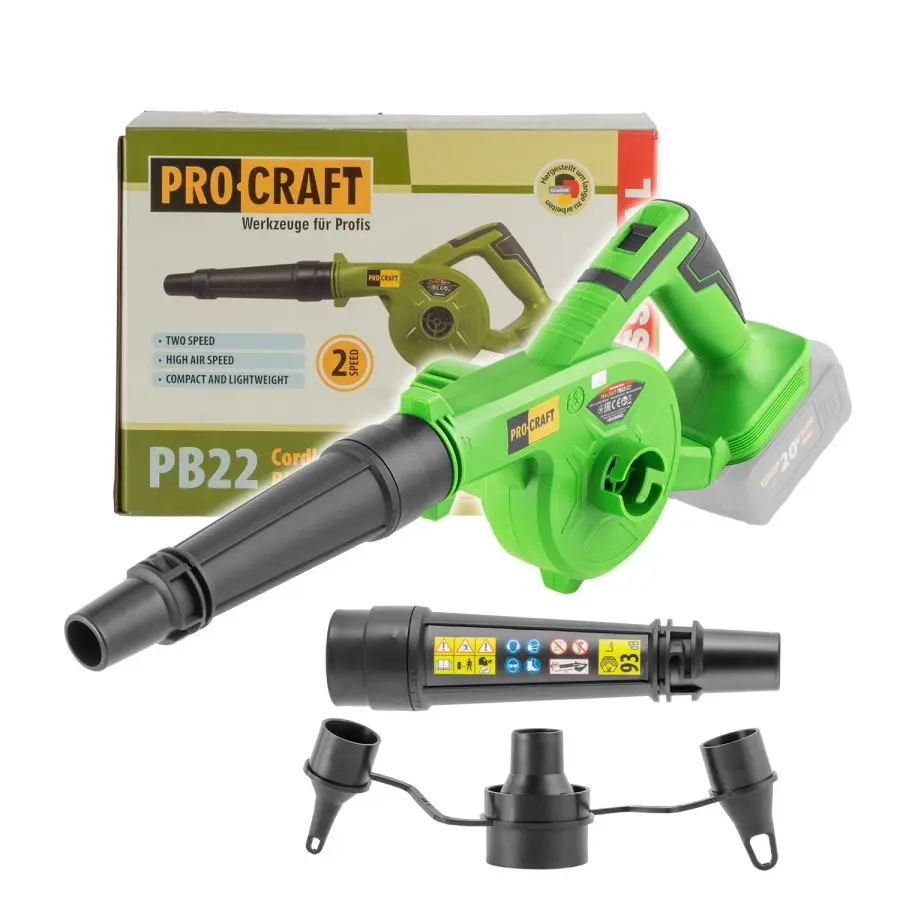Procraft PB22bb - akumulátorový foukač (bez akumulátoru a nabíječky)