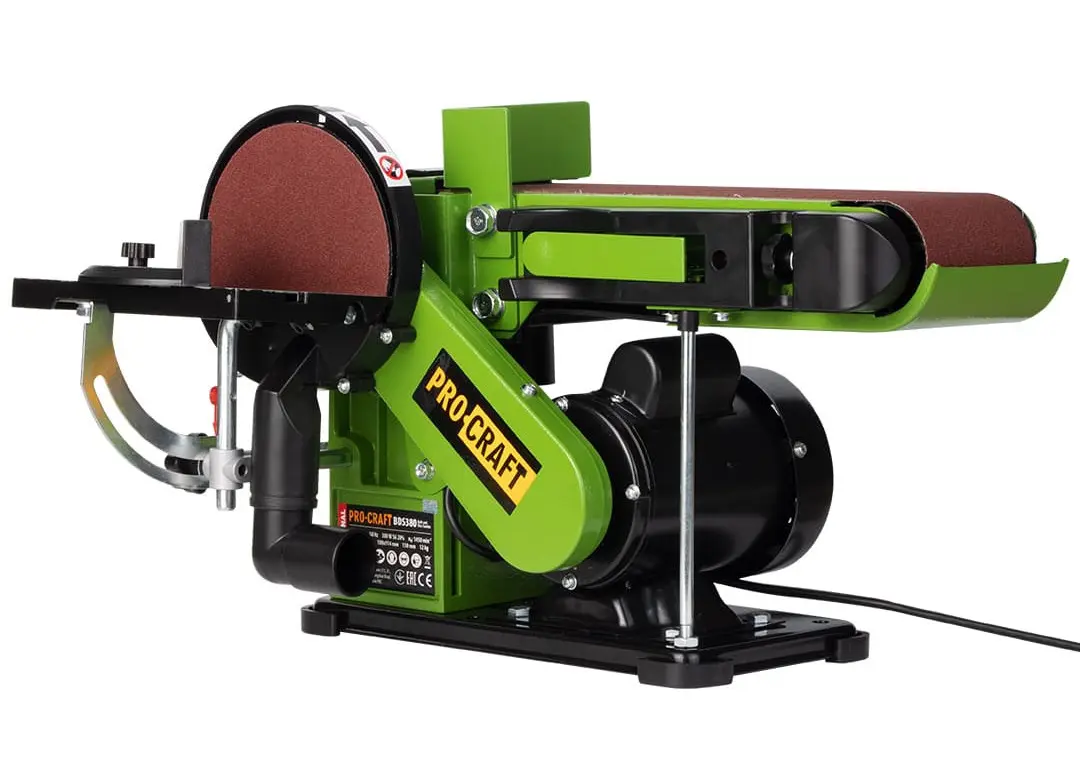 Procraft BDS380 - kombinovaná pásová / čelní bruska