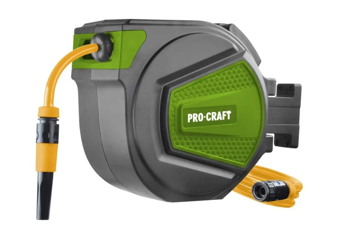 Procraft VK20 - samonavíjecí buben se zahradní hadicí, 20m
