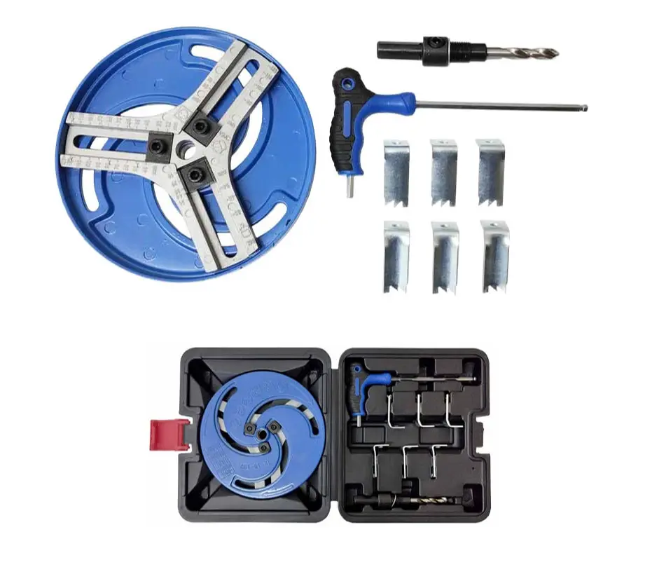 MAGG 050016 korunka vykružovací nastavitelná do dřeva a plastů 3 břitá, 19-130mm