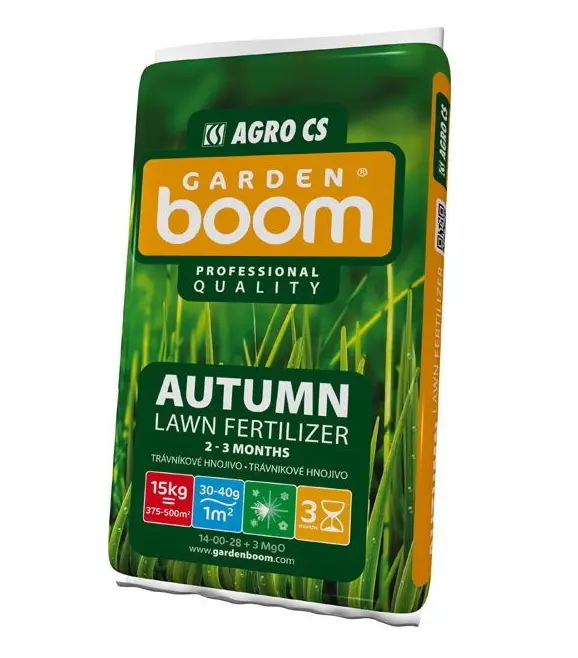 AGRO CS Garden Boom Autumn trávníkové hnojivo 15 kg