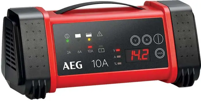 AEG LT10 nabíječka autobaterií s mikroprocesorem 12/24V, SA-97024