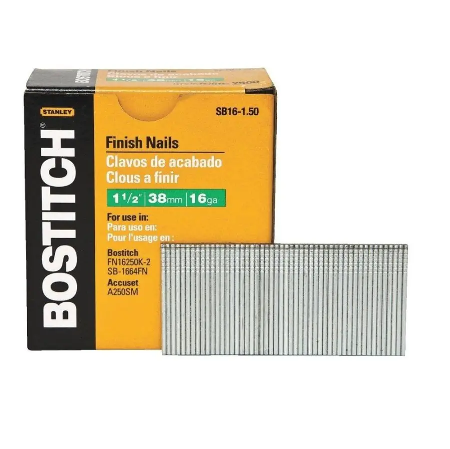 STANLEY SB16-1.00 BOSTITCH hřebíčky kolářské SB16 - 25mm pozink 5000ks