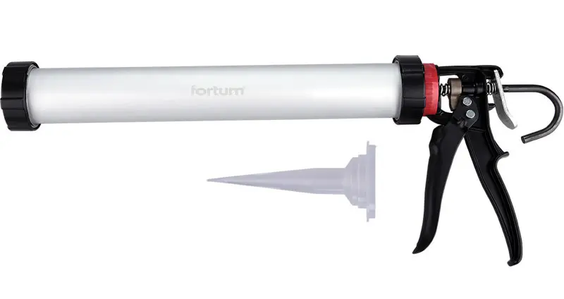 Pistole vytlačovací profi "tubus", 700 ml Fortum 4770827