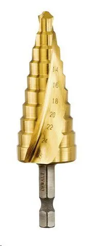 DeWALT - Vrták do kovu, stupňovitý, průměr 14-25 mm DT5030