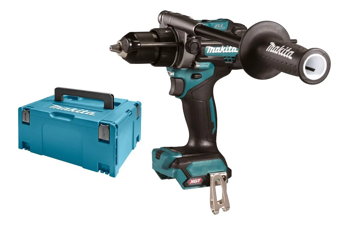 Makita - 40V AKU vrtací šroubovák s příklepem, bez baterie a nabíječky HP001GZ01