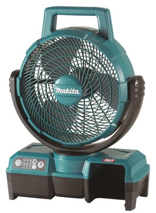 Makita - 40V AKU ventilátor, průměr 235 mm, síťové a bateriové napájení CF001GZ