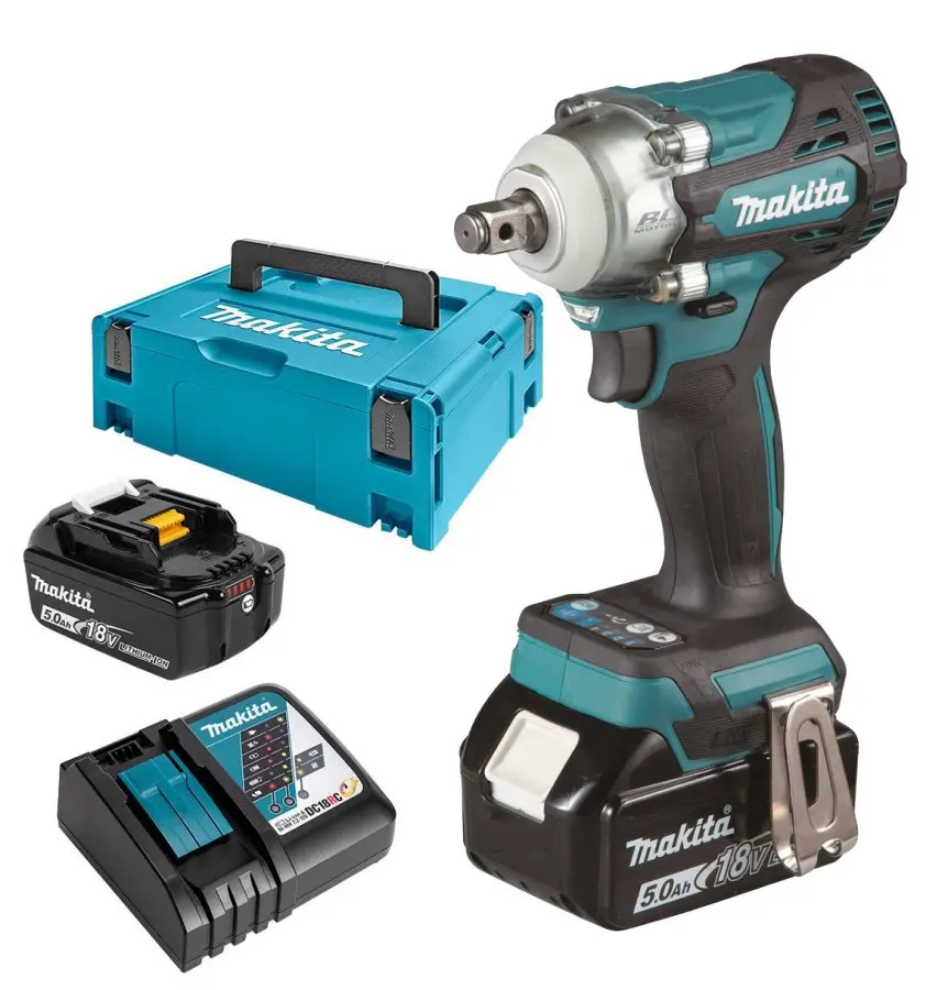 MAKITA DTW300RTJ aku rázový utahovák Li-ion LXT 18V/5,0Ah