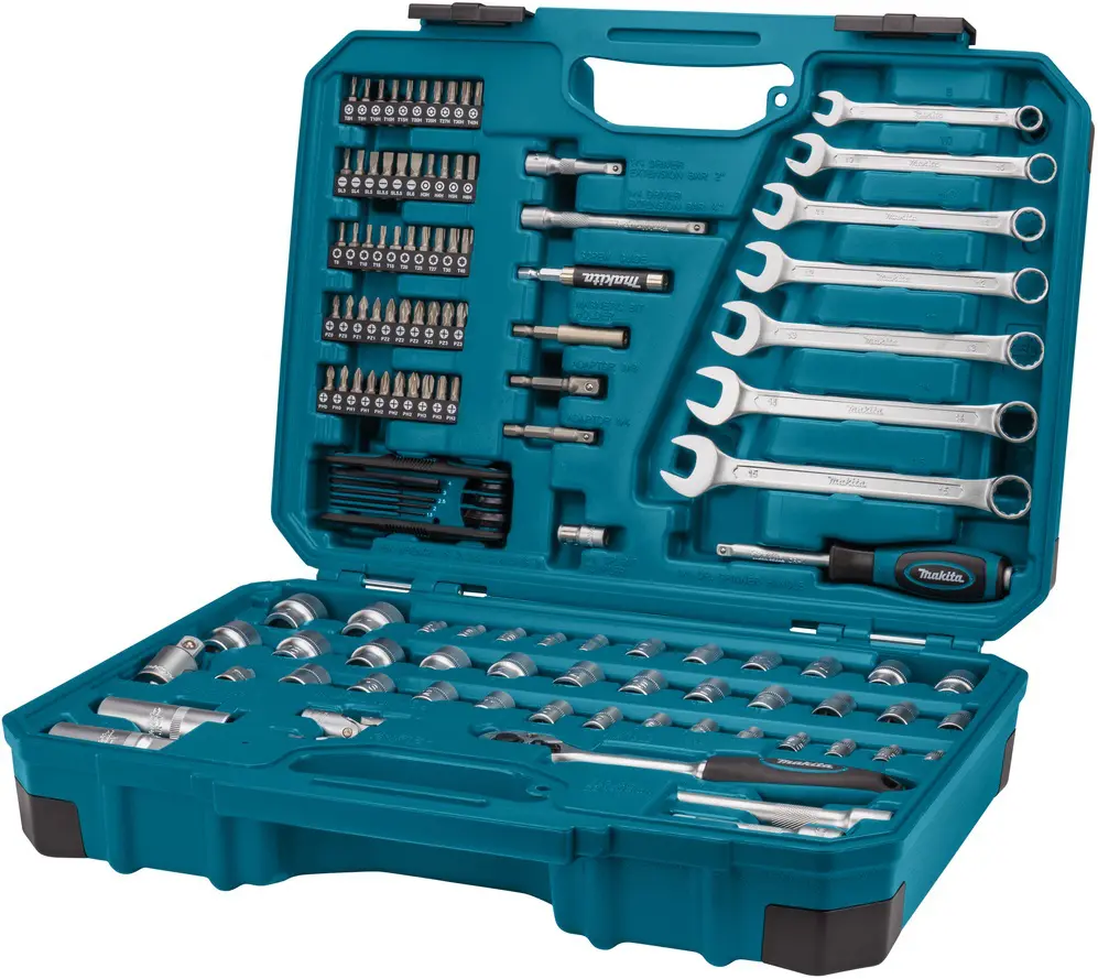 Makita - 120dílná sada nářadí E-06616