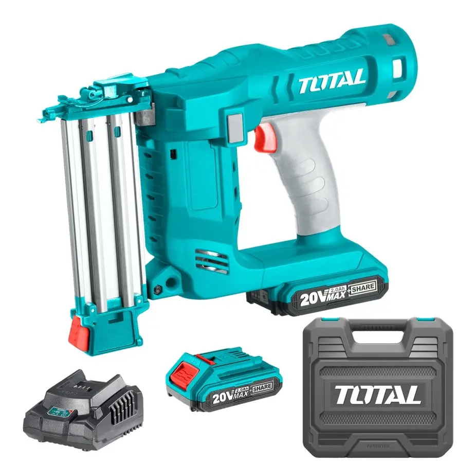 TOTAL Hřebíkovačka aku, 20V Li-ion, 2000mAh (2x), industrial TCBNLI2001