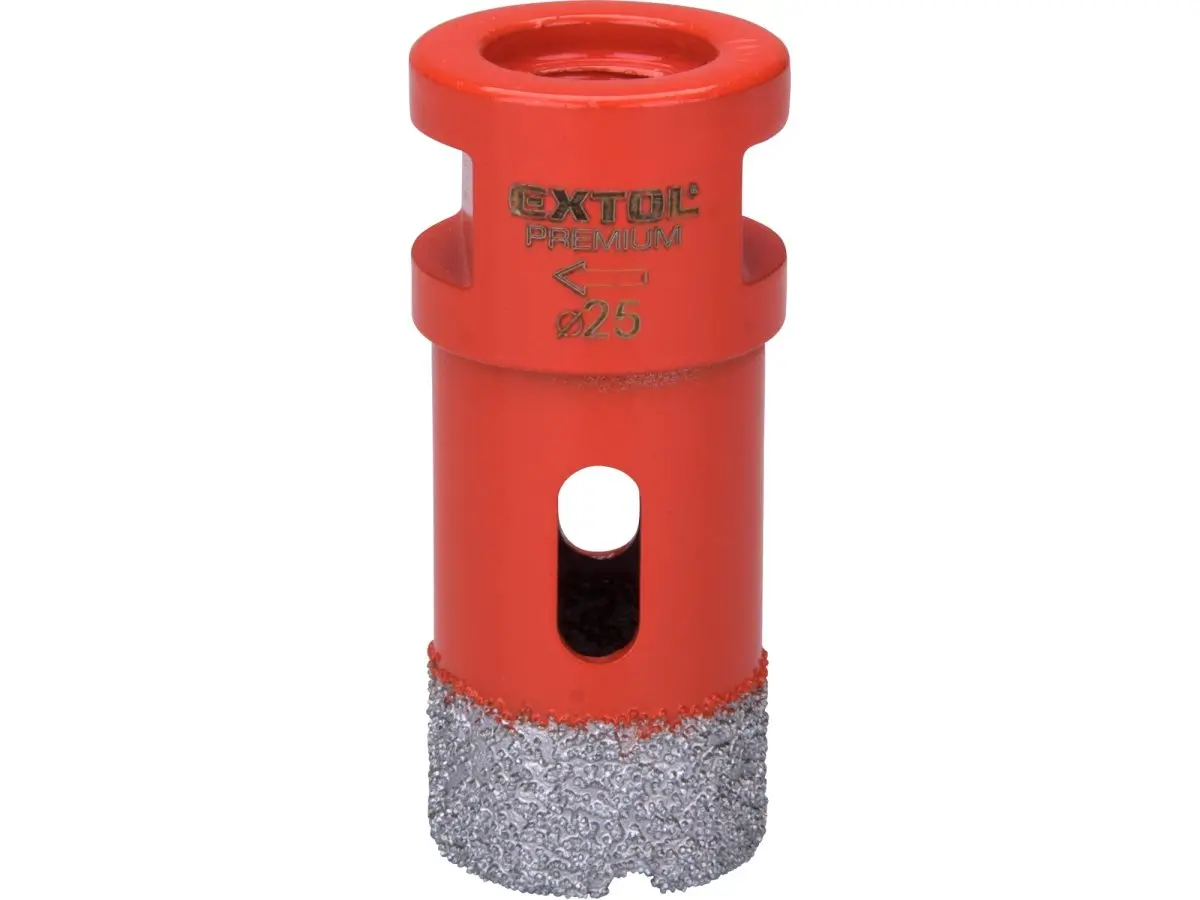 EXTOL PREMIUM 8801867 diamantová vykružovací korunka pr.25mm M14