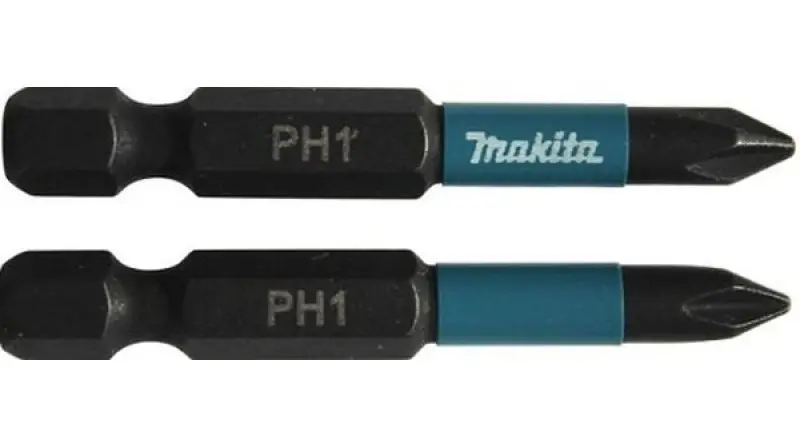 MAKITA B-63719 torzní bit 1/4" Impact Black PH1, 50mm 2 ks