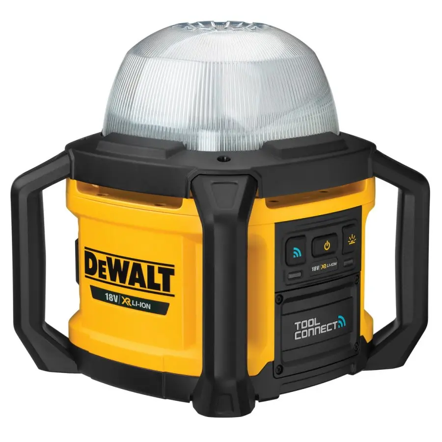 DeWALT - 18V AKU LED svítilna, Bluetooth, bez baterie a nabíječky DCL074