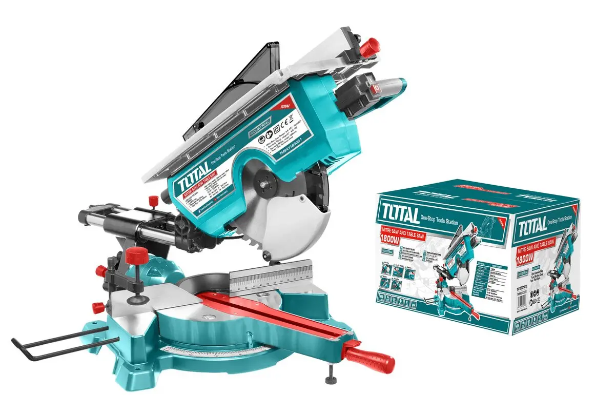TOTAL Pila stolní a pokosová kombinovaná, 1800W, industrial TMS43183051
