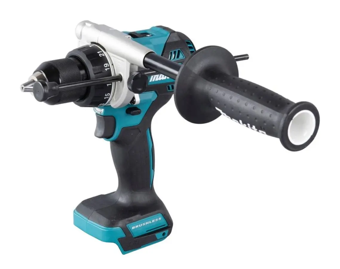 Makita - 18V AKU vrtačka s příklepem, bez baterie a nabíječky DHP492Z