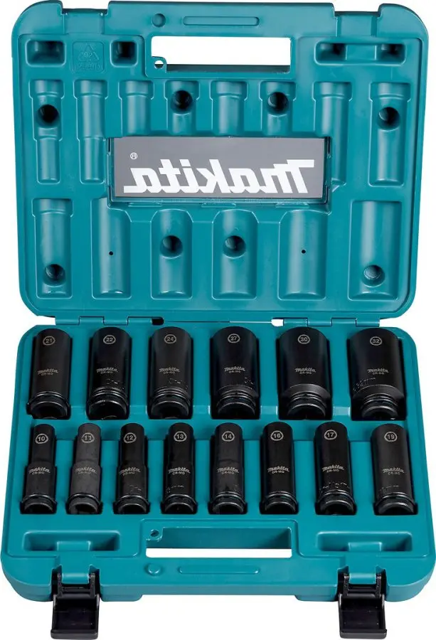 Makita - 14dílná sada prodloužených nástrčných klíčů E-16586