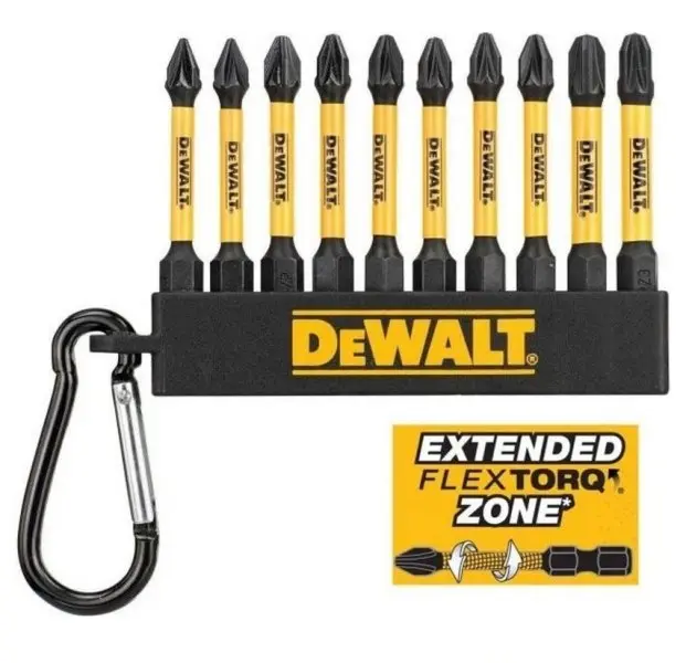 DeWALT DT7274 sada bitů FLEXTORQ EXTREME 10ks