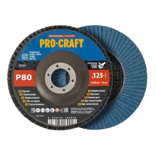 Procraft FZ125P80T29 - lamelový kotouč