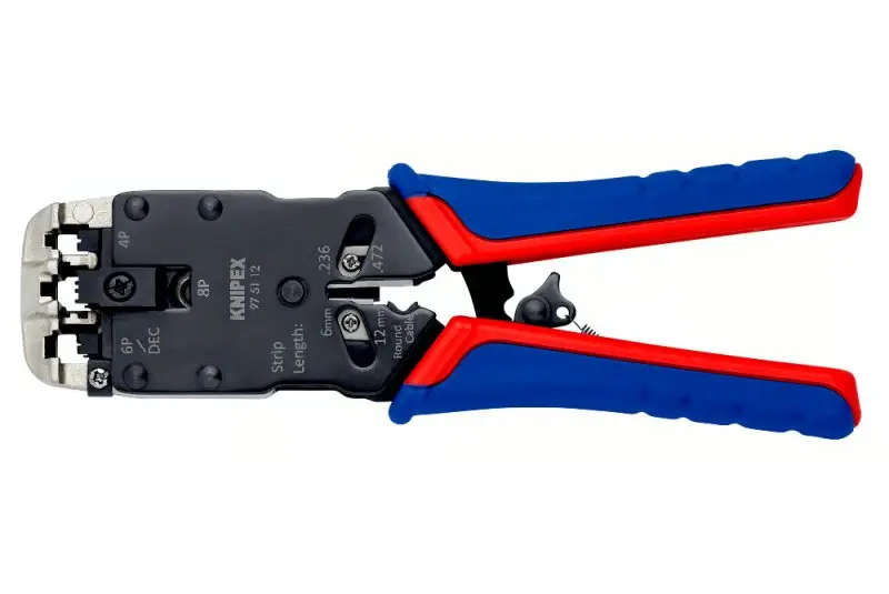 Krimpovací kleště pro konektory Western brunýrované 200 mm - 975112