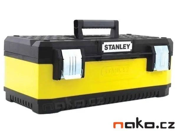 Kovoplastový box na nářadí - žlutý Stanley 66 x 29 x 22 cm 1-95-614