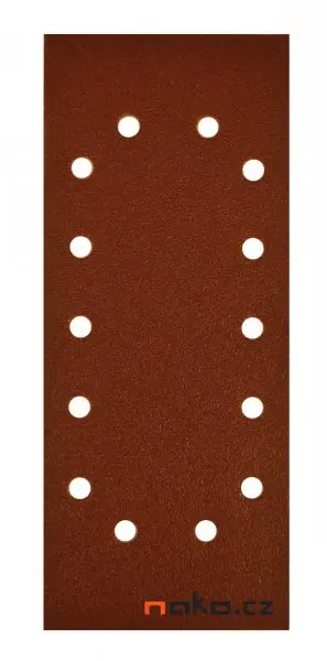 METABO smirkový výsek 115x280mm P80 děrovaný, 10ks, 6.24493