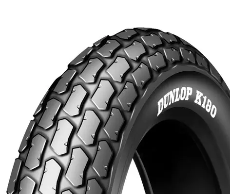 Dunlop K 180 F ( 130/80-18 TT 66P M/C, Variante J, přední kolo )