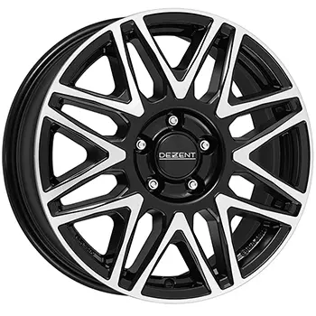 Dezent KH dark 6,5x16 5x120 ET60 Leštěná čelní plocha / Černý lak