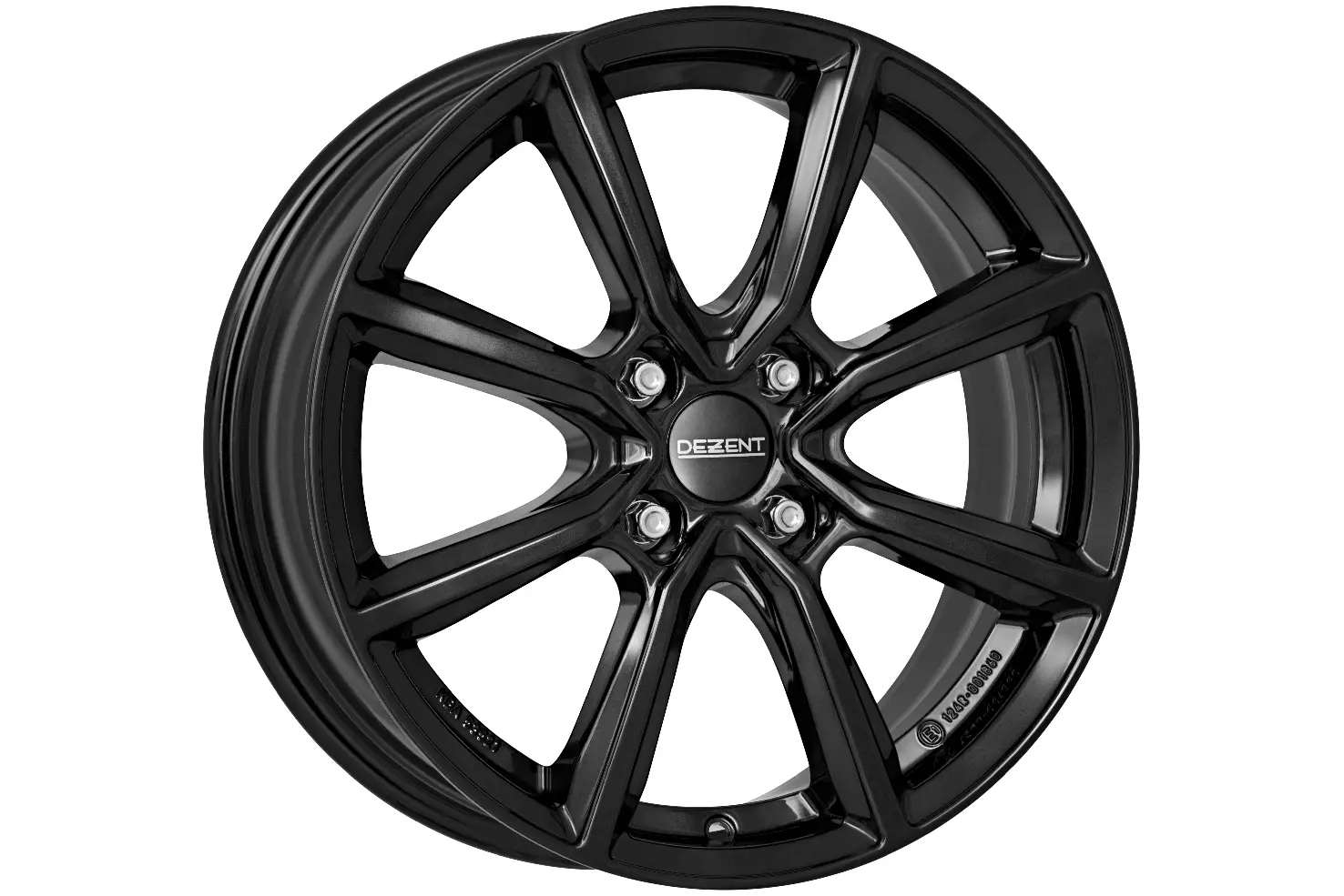 Dezent TN black 6,5x16 4x100 ET45