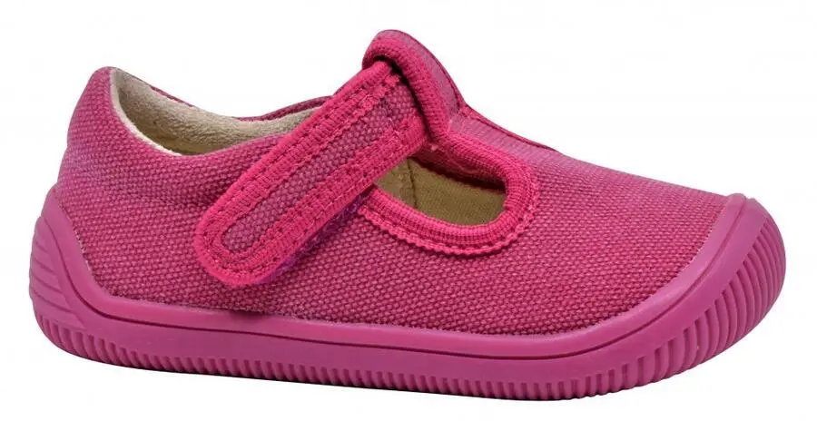 Barefoot obuv KIRBY FUXIA, Protetika růžová 19 dívky