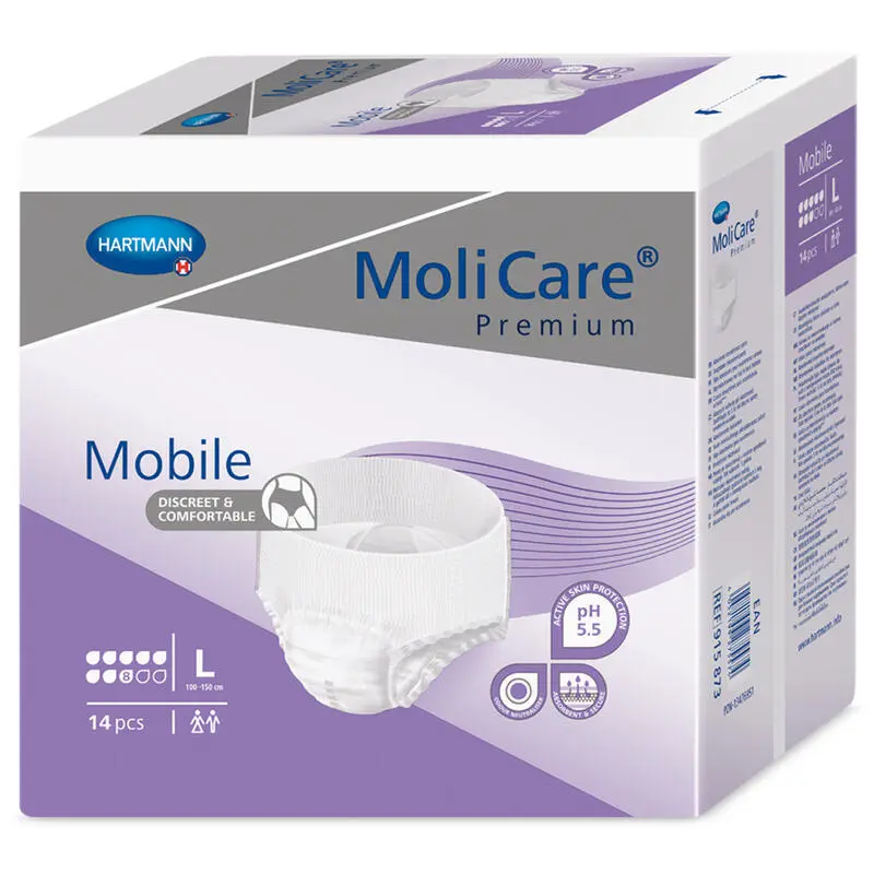 Absorpční kalhotky MoliCare Mobile 8 kapek L