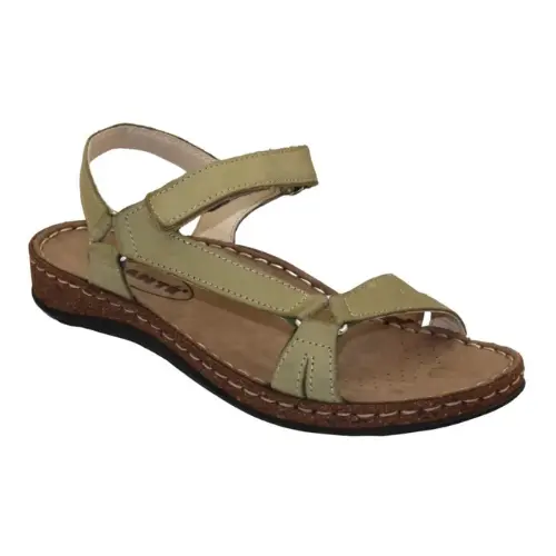 Dámské sandály CB/46200 MELA khaki, Santé zelená 41 ženy
