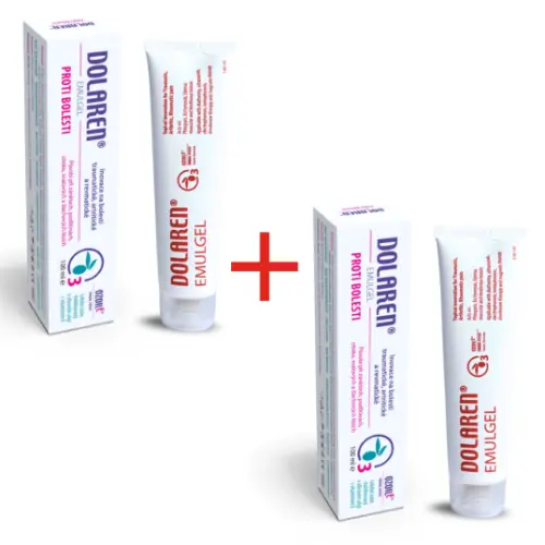 2x DOLAREN - emulgel proti bolesti 100 ml