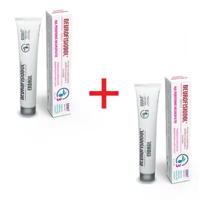 2x NEUROFISIODOL emulgel na periferní neuropatie 40 ml