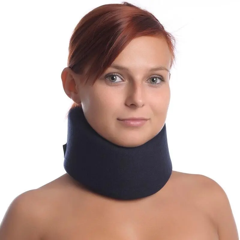 Anatomický krční límec typ 101, modrý modrá 7 cm M