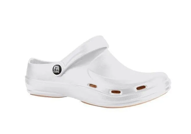 Pracovní obuv Fit CLOG unisex bílá