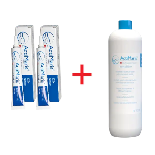 2x ActiMaris Gel 20 g + Sensitiv roztok 1000 ml