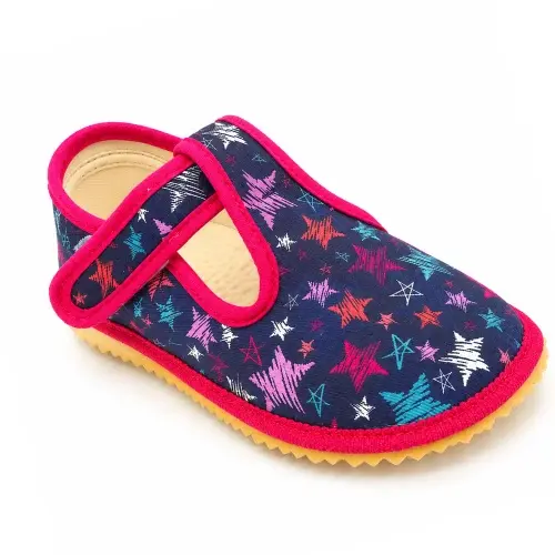 Dívčí barefoot papuče STARS, Beda mix