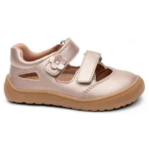 Dívčí barefoot sandály NERY PEARL pink, Protetika růžová