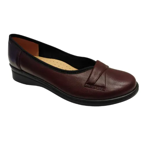 Dámská obuv 1557 bordo, Mintaka vínová