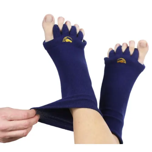 Adjustační ponožky NAVY extra stretch modrá