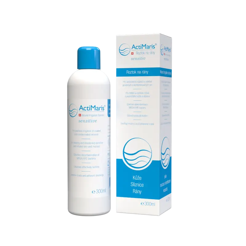 ActiMaris Sensitiv roztok 300 ml - na rány, záněty, infekce