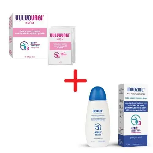 Sada na záněty vulvy VULVOVAGI KRÉM + IDROZOIL